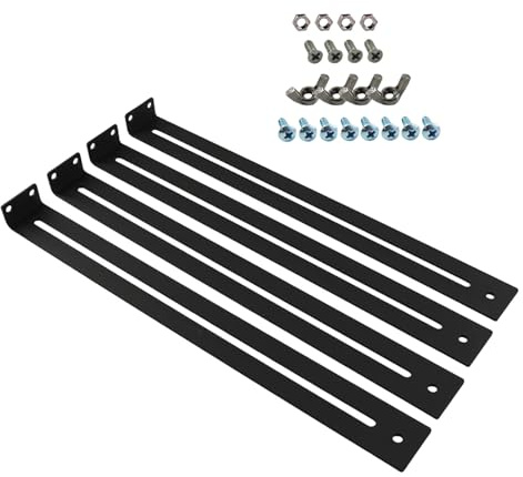 4 Staffa Accessoria Per Riparazione Mobili Staffa Per Montaggio Centrale Kit Riparazione Per Cassetti Supporto Per Cassetti Piastra Fissa Ferramenta Per Legno/truciolare/cassettiera