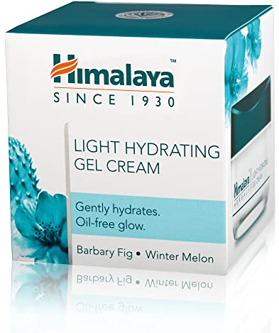 Himalaya Light Hydrating Gel Cream är en lätt och icke-fet gelkräm för daglig användning, återfuktar försiktigt för att ge en oljefri, strålande lyster, 50 g