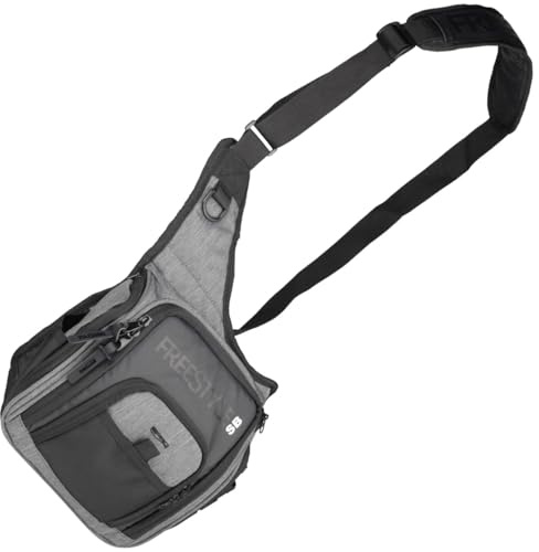 Spro Freestyle Shoulder Bag V2 25x11x27cm - Kunstködertasche zum Spinnangeln, Schultertasche für Raubfischangler, Angeltasche für Raubfischköder
