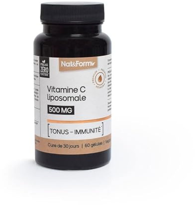 Nat&form vitamine C liposomale 500 mg 60 gélules