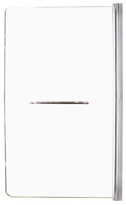 ONDÉE Pare-baignoire ICY 85x140cm Profilé ajustable chromé (+ 10mm) verre | Transparent avec porte serviette, Traitement anticalcaire, Installation réversible, Pivots en zinc, trempé, simple rapide