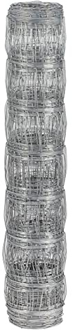 VOSS.farming 50m Wildzaun 100/08/30 Drahtzaun 100cm hoch verzinkt Knotengittergeflecht, Wildabwehr, Forstzaun, 2,0mm Draht, Weidezaun, Verbissschutz