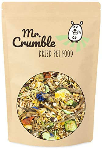 Mr. Crumble Hamster-Futter für Teddy- und Goldhamster Großer Körnerschatz 1 kg