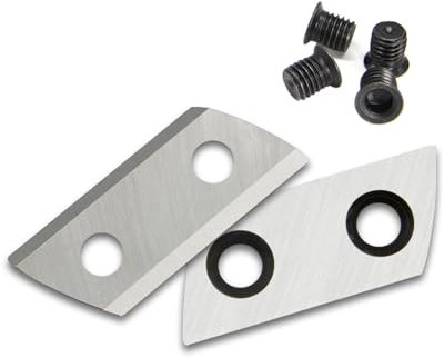 1 paar Garten Häcksler Hacker Schneiden Klinge Ersatz for Einhell for GH-KS 2440 for HMH-E 2440 for Sun for Joe CJ601E Werkzeuge Ersatzteil