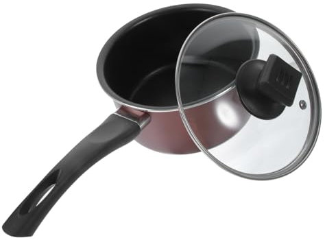 IMIKEYA Topfwärmer 1stk Antihaft-milchpfanne Pfannenwender Handgezogene Nudeln Baby Kleiner Milchtopf Aluminiumlegierung Kochtopf