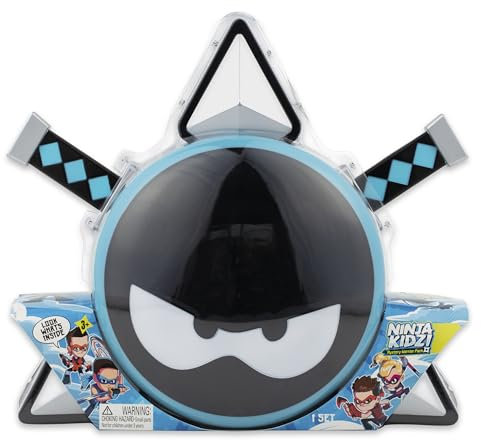 Ninja Kidz 4531 Mystery Warrior Pack with 18 Exciting Toys to Discover Inside, Officially Licensed Merch, Cartoon, Multicolour