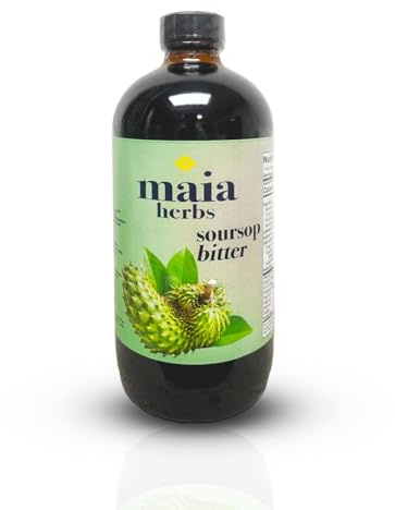 Maia Herbs Soursop Bitters Liquid 16oz - Premium Holistic Immune Boost