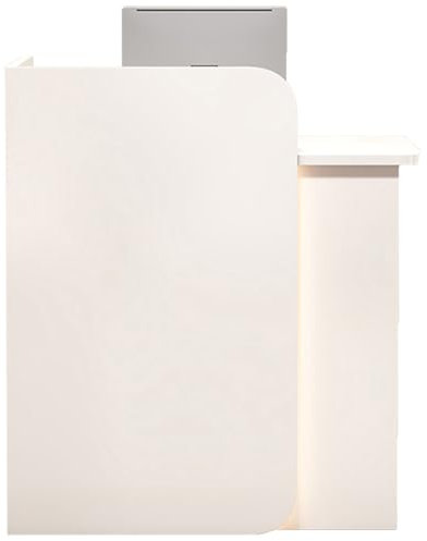 Büro-rezeption, Kleine Rezeption, Bürotheke Mit 2 Schubladen, Empfangstheke Mit Abschließbaren Schubladen, Schönheitssalon-thekentisch, Für Alle Arten Von Bekleidungsgeschäften, Hotelrezeption