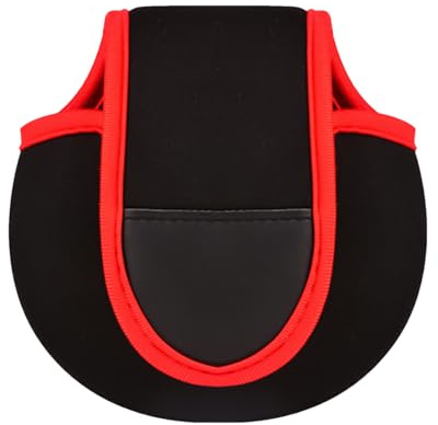 Angelrollenhülle, Angelrollenaufbewahrung, Tasche für Fliegenrollen, Rod Teardrop Sea Organizing Sleeve – Tasche für Fliegenrollen, Organisationshülse in Form von, rot, Se référer au descriptif, Siehe
