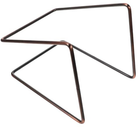 KICHOUSE Supporto Per Tazza Con Filtro Per Caffè Supporto Per Gocciolatoio in Metallo Riutilizzabile Singolo Elegante Accessorio Per Caffè in Ottone Anticato.