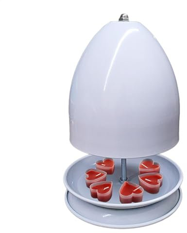 Calientaplatos de doble pared | Calentador de velas de mesa, calentador de velas de metal para uso interior, acogedora calefacción de invierno para salón, dormitorio y cámara
