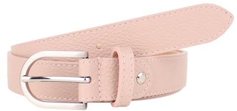 MIRROSI Ledergürtel Damen Herren Gürtel, Made in Italy, 3cm breit