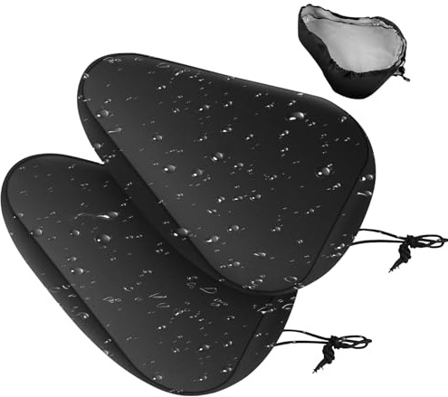 AiQInu 2 Paquets de Housse Selle Velo imperméables à l'eau et à la poussière, avec Cordon de Serrage, pour Hommes et Femmes, Compatible avec Les vélos de Route