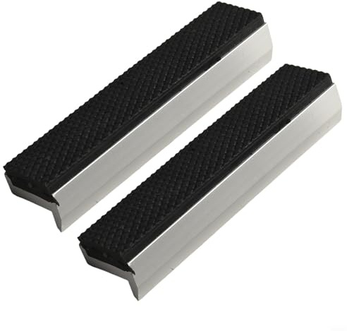 Weiche Backen für Schraubstock, zuverlässiger Schutz zum sicheren Spannen von runden oder flachen Teilen (12,7 cm)