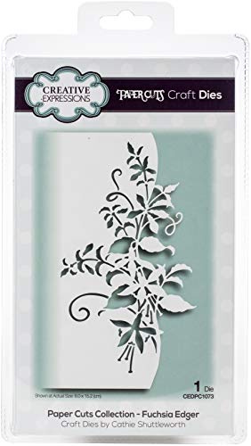 Paper Cuts Collection - Bordes para manualidades, color fucsia