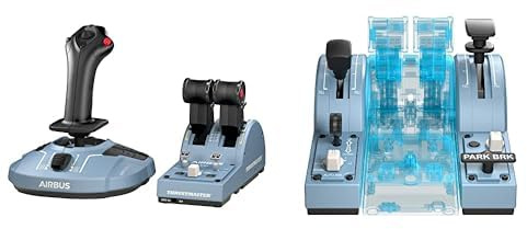 Thrustmaster TCA Officer Pack Airbus Edition - Airbus Replica Sidestick und Throttle Quadrant - für PC & TCA Quadrant Add-On Airbus Edition - Add on für TCA Quadrant - für PC