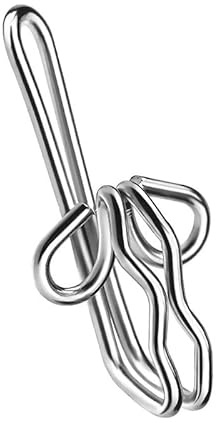 fiXte® Heavy Duty Metal Curtain Drapery Hooks (100 Pack) Curtains, Drapes, Pencil Pleats