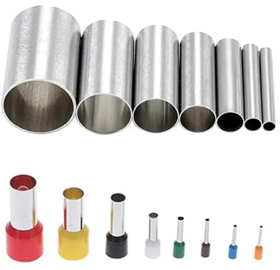 15PCS Stainless Steel Clay Cutter Round Circle Shape Cutter Ceramics Dotting Baking Ring Mold Cutter for Polymer Clay Pottery Handmade DIY Craft (15)