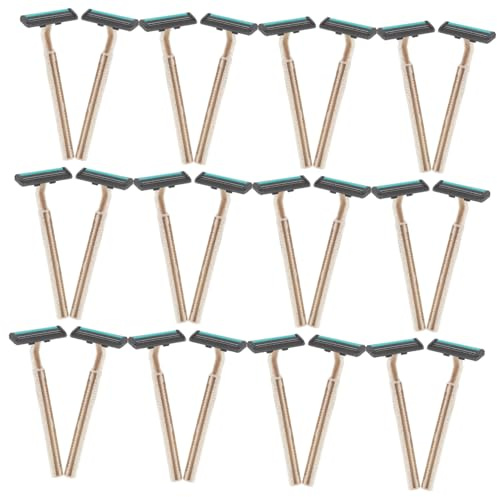 FRCOLOR 20sätze Rasiererset Für Männer Teiliges Rasiermesser Set Mit Rasiercreme Für Reisen Hotels Und Saunen Kompakt Vielseitig Und Hautschonend Für Optimale Pflege