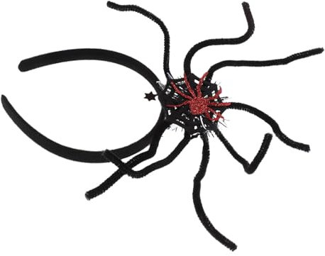 Beaupretty Spinnen-dekorations-stirnband Für Halloween Kostümpartys Und Verkleidungen Passend Zum Halloween-thema Einfach Zu Tragen Praktisch Leicht Und Angenehm Tolles Party-zubehör Und