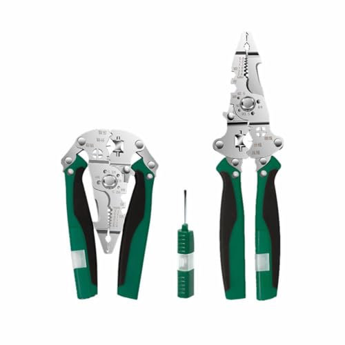 Pinze spelafili con misurazione elettrica Elettricista Forbici specifiche Cesoia Filo Stripping Strumento di taglio Tester Tester 1 Live 1 Strumento Twister Spogliarello Multifunzionale Troppo