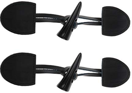 2 Sets Horn-PU-Leder-Knebelknopf, Mantel, Jacke, Duffle-Verschluss, schwarz
