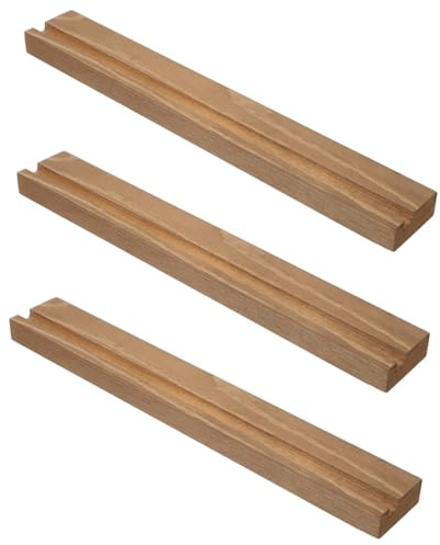 GOOHOCHY 3 Pezzi Espositore per Dischi per Vinili Stabile e e Ufficio per Libri e Riviste