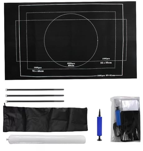 Tapis puzzle - Tapis de rangement pour puzzles, rangement facile et transport facile, jusqu'à 2000 pièces, idéal pour la maison, les voyages et les activités conviviales pour les amateurs de puzzle et