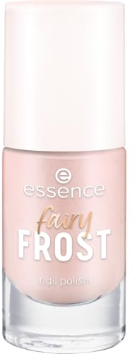 essence fairy FROST nail polish, Nr. 01, Pink, langanhaltend, Einfach zu entfernen, farbintensiv, vegan, ohne Konservierungsstoffe, ohne Parfüm, ohne Parabene, 1er Pack (8ml)
