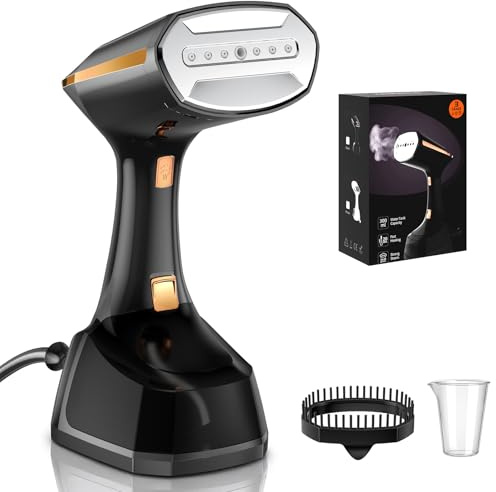 PKBD Clothes Steamer Handheld for Travel/Home/Office,Black