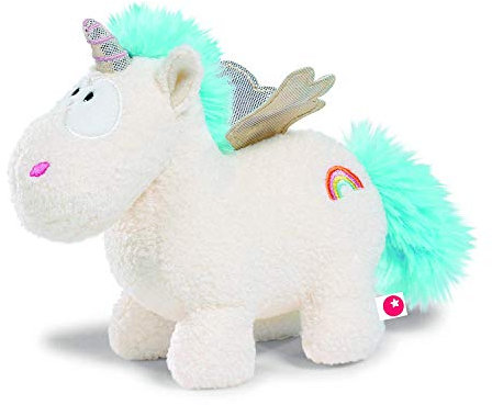 NICI 40099.0 - Einhorn Rainbow Flair mit Flügel stehend, Plüsch, 13 cm