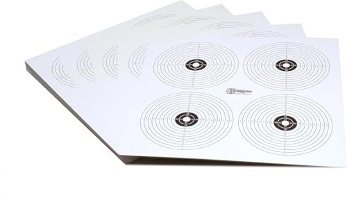 Zielscheiben *Target X4R* / 26x26 cm/Karton 250g/m²