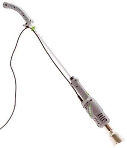 Verdemax 2793 - Grubber Elettrico per Erbacce + Strumento di accensione per Barbecue, Colore: Grigio