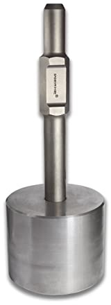 WERHE Star Picket Treiber für Jackhammer, Hex 30 mm, Ø 105 mm, 320 mm | Kompatibel mit Hitachi, Makita, Ozito, TWM, Michigan, Augerton Buchsenhämmern, macht aus Abbruchhammer Pfostentreiber