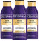 Dessange - Champú azul nutri-corrector para cabello rubio teñido o descolorido, color rubio californiano, 250 ml, lote de 3