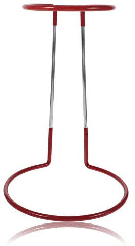 Weinkaraffe Trockenständer: Weinkaraffe Trockengestell Halter mit gummierter Oberseite Glaswaren Rack Trockner Regal für Tisch Schreibtisch