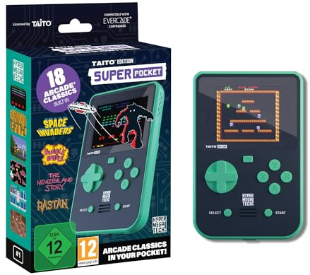 Blaze Entertainment Taito Arcade Classics Handheld, 17 Games, USB-C, 2.8 inches IPS Display
