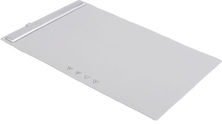 Elektrisches Warmhaltetablett, Warmhalteplatten,Grau Flexibler Speisewärmer Faltbar Silikon 38,1 X 58,4 Cm 3 Temperatur-Touch-Steuerung Schnelle Erwärmung Platzierung für Buffet