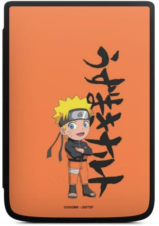 DeinDesign Coque pour liseuse Compatible avec Vivlio Touch HD Plus Etui pour liseuse Protection pour liseuse Produit sous Licence Officielle Manga Naruto Shippuden