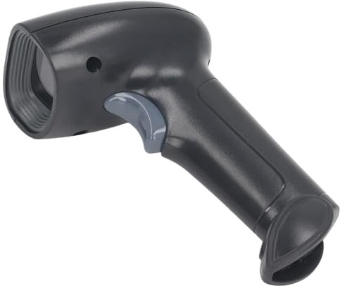 Barcode-Scanner CMOS 1D 2D QR USB Verkabelt + 2,4 G Kabelloser Barcode-Scanner für Lager, Bibliothek, Supermarkt