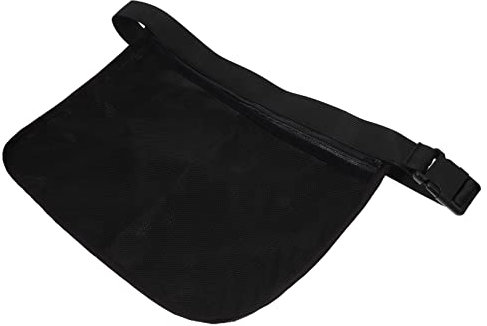WOONEKY Tennisballtasche Netztasche Aus Strapazierfähigem Material Mit Reißverschluss Hüfttasche Für Tennis Golf Und Tischtennis Bälle Zum Training Und Aufbewahrung