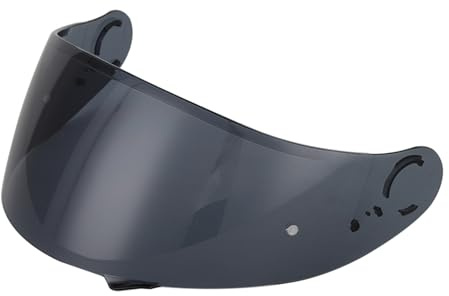 Mulcort Moto Casque Lentille Bouclier Visière, Visière de Casque Compatible avec Shoei GT-AIR GT-AIR2, Bouclier de Casque intégral (tranches de thé Noir)