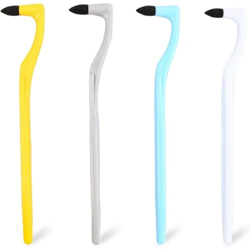 4 Pezzi Rimozione Tartaro Denti, Smacchiatore Denti Professionale, Tooth Stain Eraser, gli strumenti per la cura dei denti, Per Tè, Caffè, Tabacco pulizia denti rimuovi tartaro denti kit pulizia