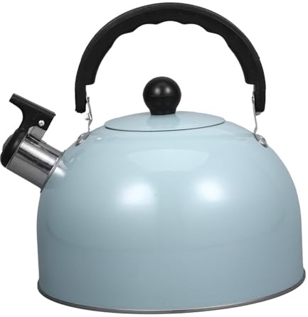 CONGARTENO Bouilloire à Thé Sifflante Théière à Eau Bouilloire De Cuisine Domestique Portable Pour Camping