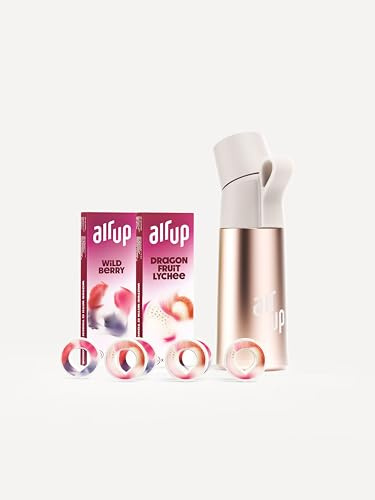 airup flaschen- Twist Pro Steel Quartz Bundle - Air up Flasche Bundle Deal Inc. 6 Pods - 480ml
