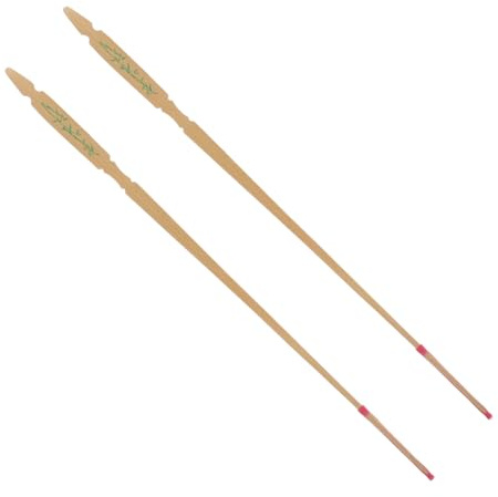 FRCOLOR 2stücke Holzhammer für Hackbrett Schlägel für Schlaginstrumente Hackbrettschlägel als Zubehör für Musikinstrumente Kompatibel mit Yangqin-werkzeug