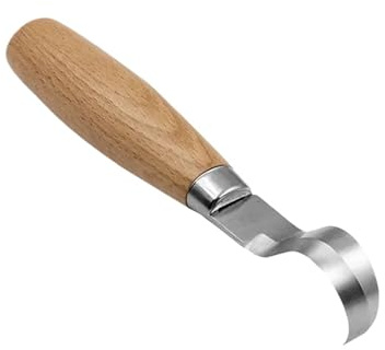 1/2PCS Spoon Carving Wood Hand Chisel Tools Knife Woodcarving Tool(Scimitar)