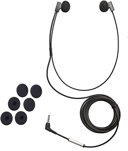 Spectra SP-PC 3.5 mm PC Stereo Transcription Headset with Extra 3 Pairs of Ear Cushions