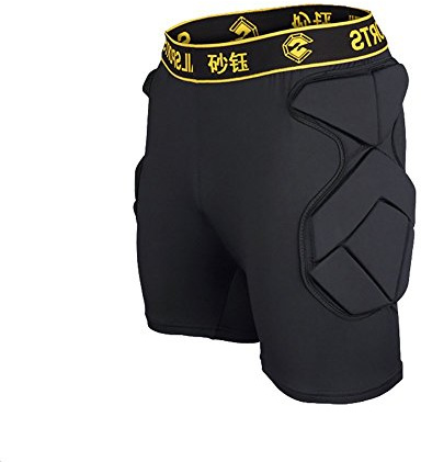 Lalander Protektorenshirt Protektoren Shirt Gepolstert Sportanzug/Schutz Bekleidung für Fußball Basketball Paintball Kampfsport Rugby