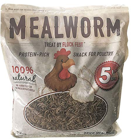 Buffalo Tools DMW5 5Lb Dried Mealworm